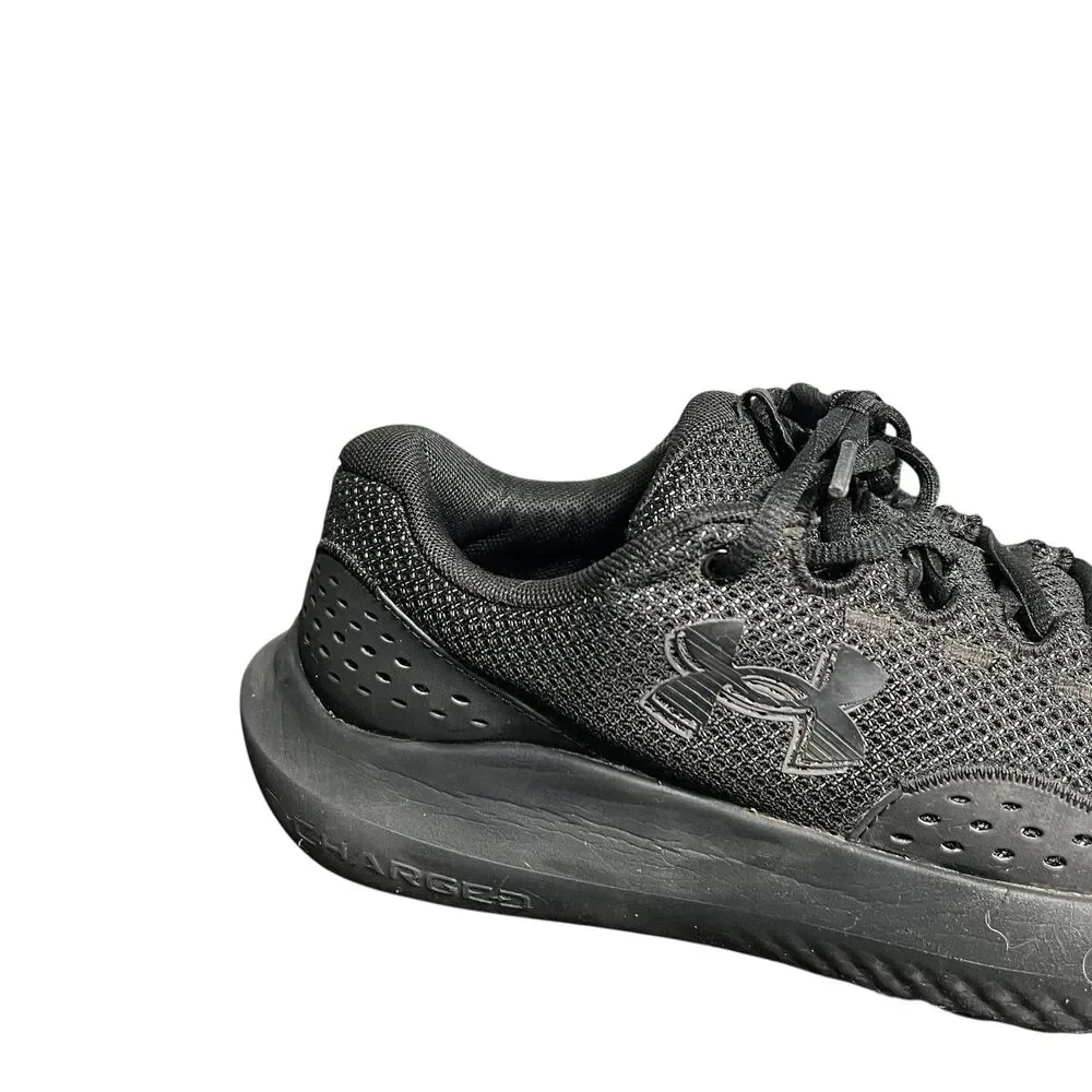 Under Armour Shoes Women's Size 8.5 Black Charged Running Training 3027000-002